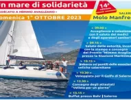 “Un mare di solidarietà”, oggi al Molo Manfredi di Salerno