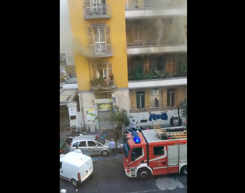 Napoli, incendio in abitazione del quartiere Vomero: un morto