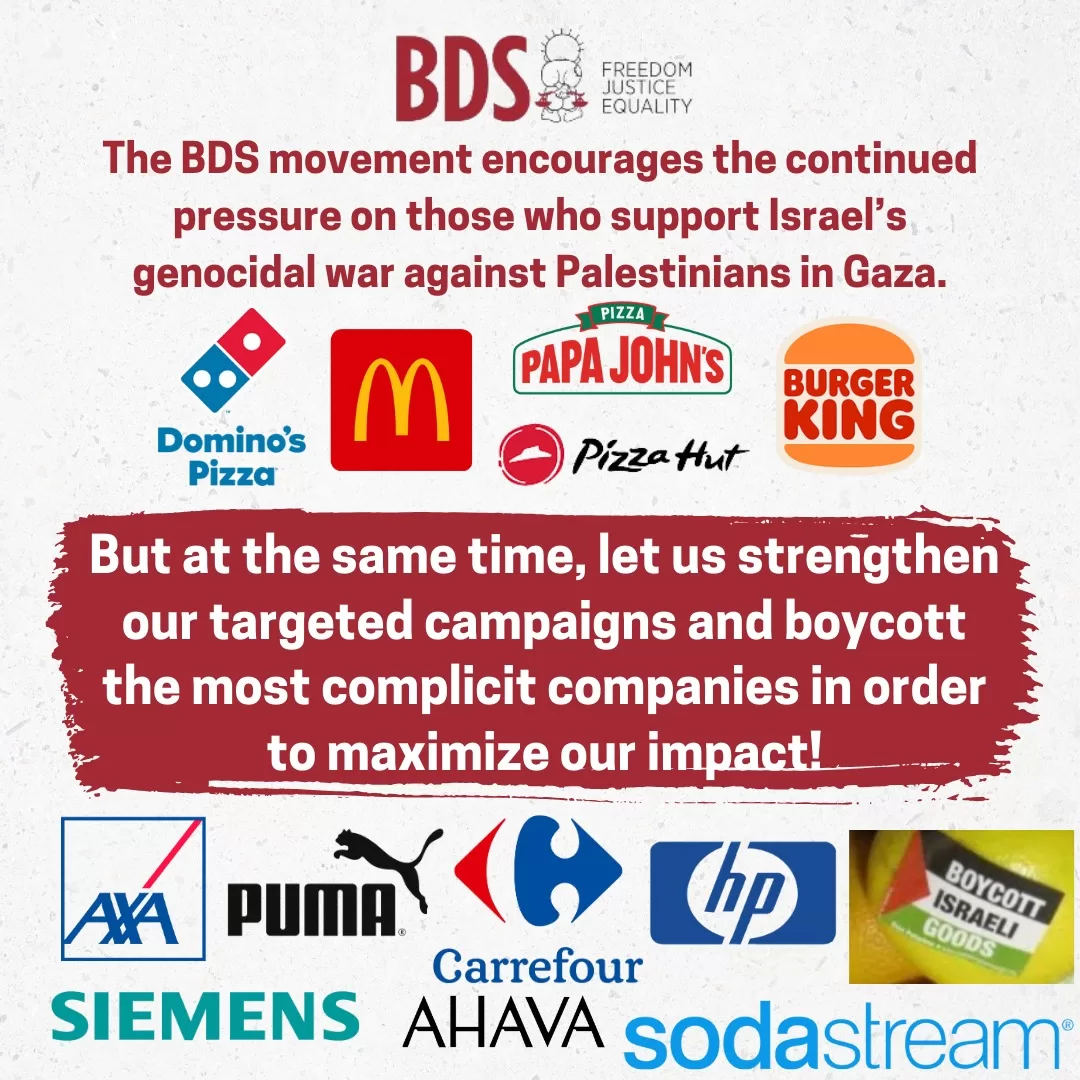 Bds: “Colpire le tasche delle imprese che guadagnano dai loro affari con Israele”. Ecco i marchi da boicottare