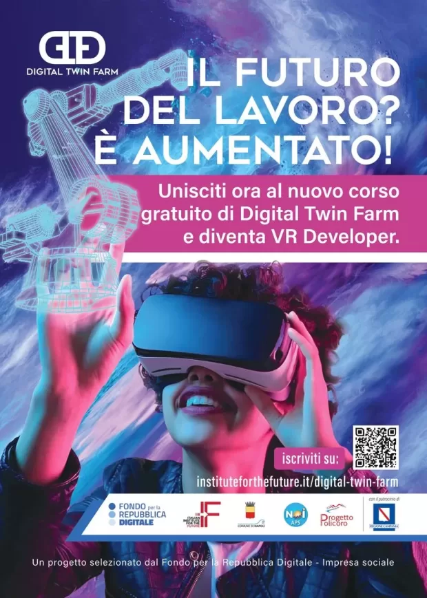 Napoli, assessore comunale Marciani: “da oggi aperte le candidature per i corsi da VR Developer” 