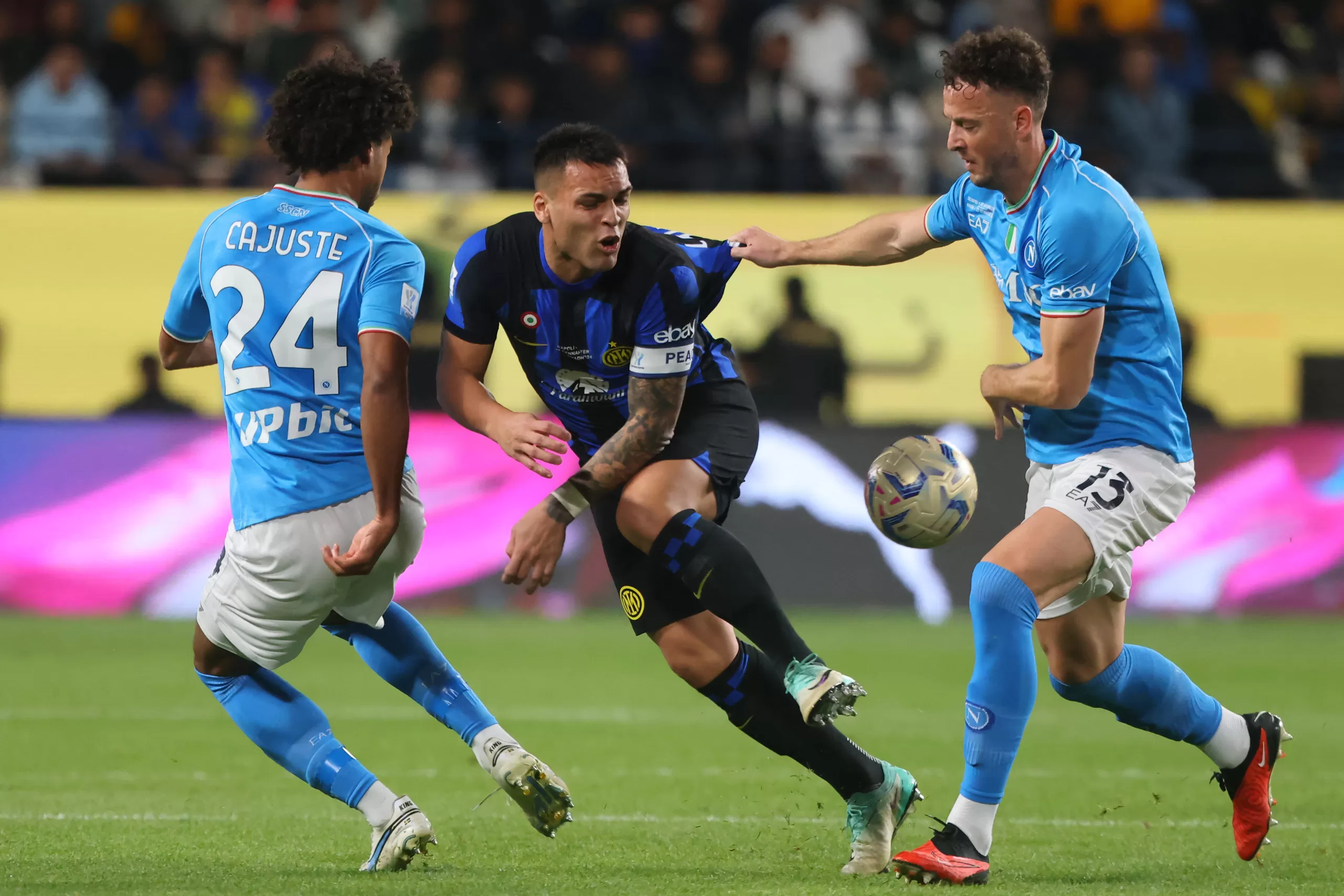 Supercoppa italiana, vince l’Inter:   decide Lautaro Martinez