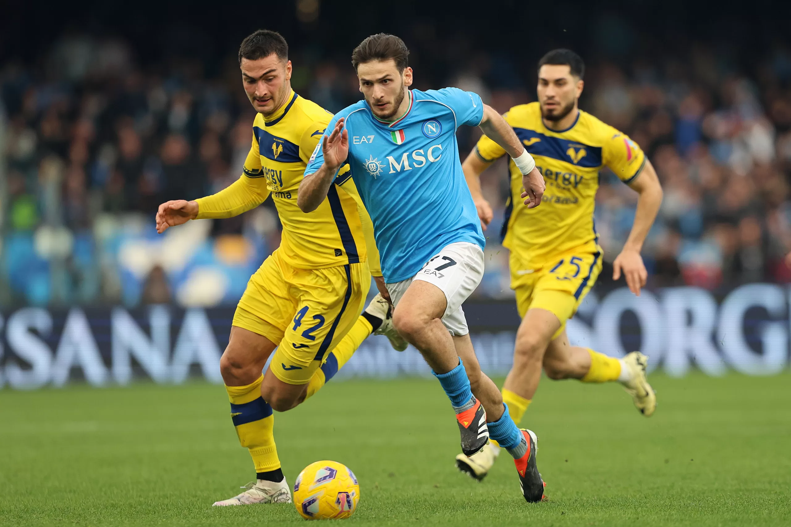 Mazzarri: “grande reazione del Napoli dopo il gol del Verona”