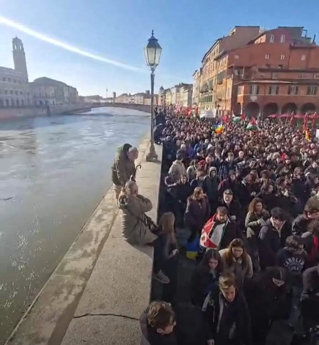 Cresce la voglia di manifestare: un altro sabato di cortei a sostegno della resistenza palestinese in varie città italiane