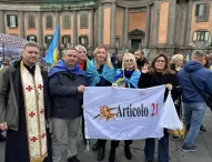 Napoli, giornalisti filo-ucraini sferrano un duro attacco a Jorit e al  Partito dei Carc