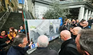 Napoli, aperto il cantiere per l’attivazione della scale mobili Montesanto-Corso Vittorio Emanuele