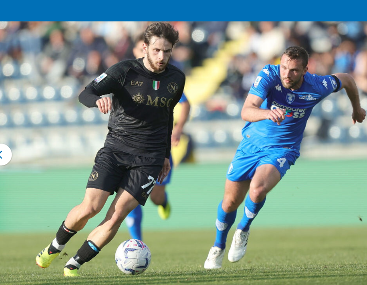 Il Napoli perde anche a Empoli, Champions ormai è un sogno. Calzona:”chiedo scusa ai tifosi”