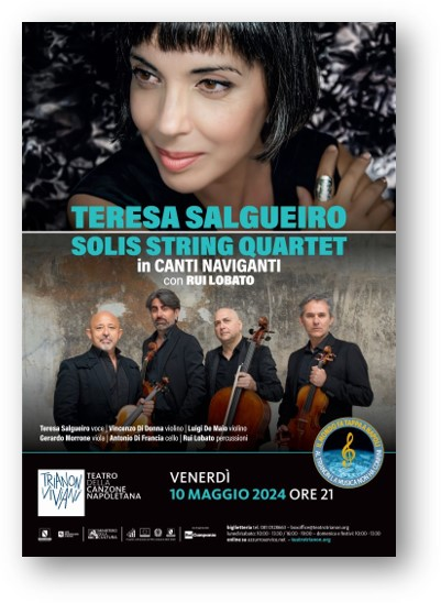 Napoli, Trianon Viviani: il via del tour di Teresa Salgueiro