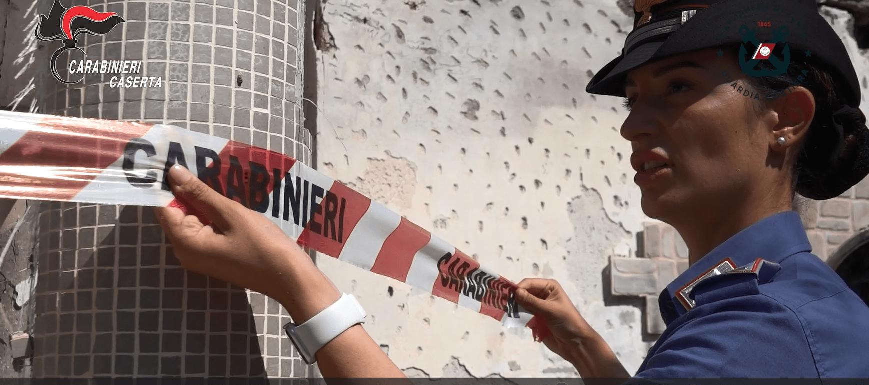 A Castel Volturno sequestrato il villaggio vacanze abusivo dei boss