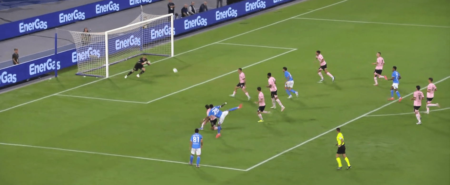 Coppa Italia: Napoli batte il Palermo 5-0