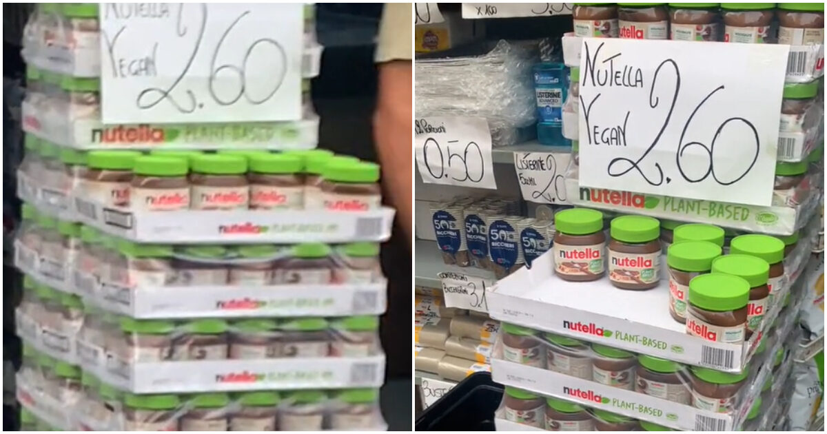 Napoli, vende la nuova Nutella vegana scontata e a prezzi stracciati, ma è una truffa: blitz dei carabinieri Nas