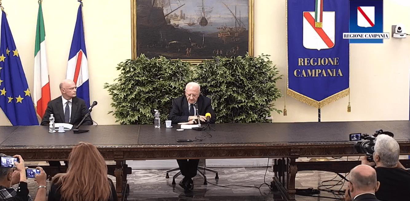 Campania, De Luca: “se approvate le nostre proposte sull’Autonomia niente referendum”