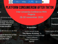Napoli, Università degli Studi di Napoli Federico II: dal 28 al 30 Novembre la Conferenza Interuniversitaria  “Platform Consumerism after TikTok”per discutere l’impatto delle piattaforme digitali sul consumo contemporaneo