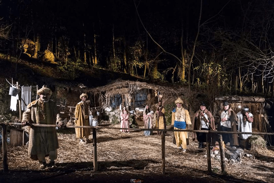 Caserta, presepe vivente al borgo Vaccheria