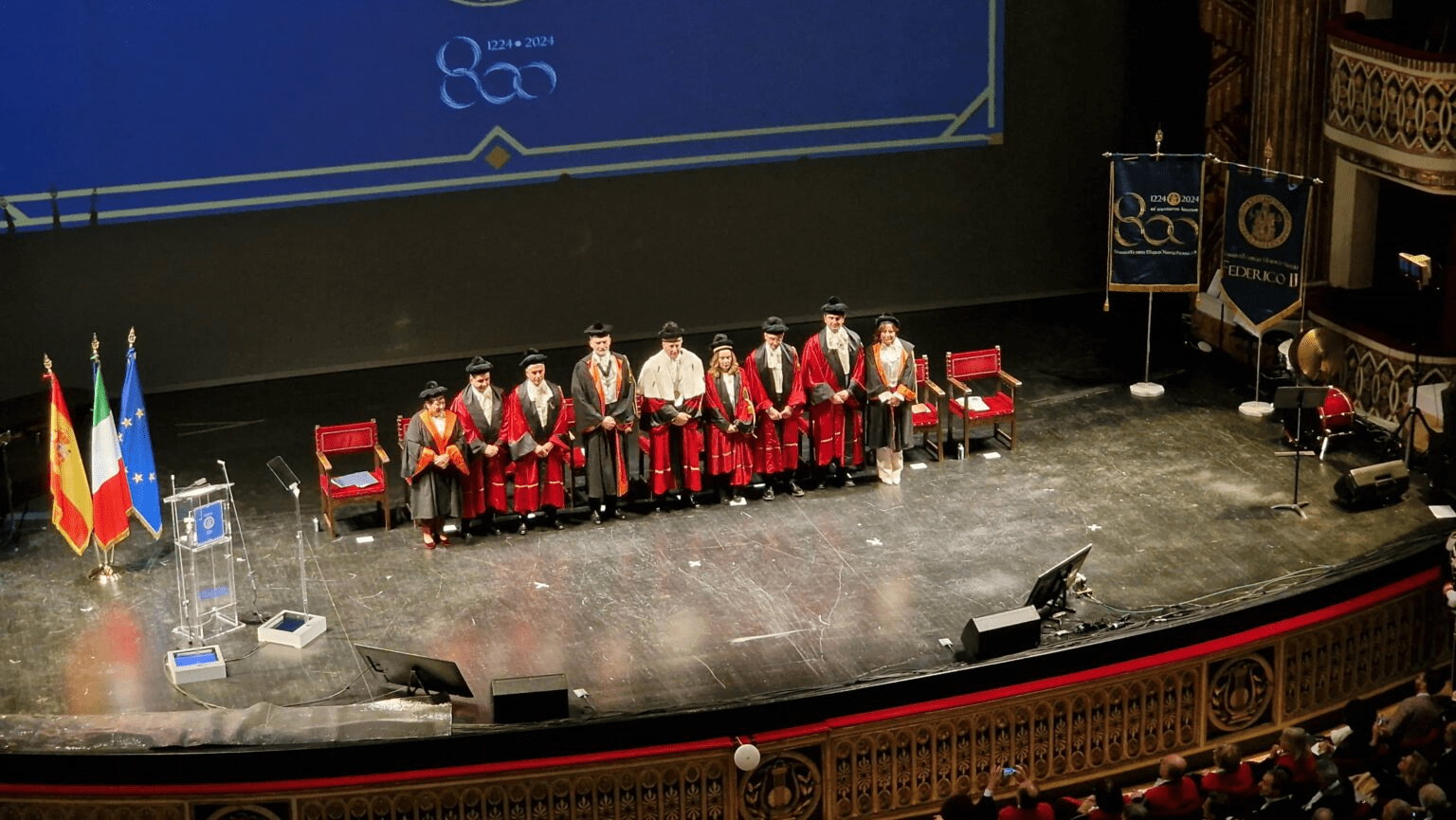 Napoli, Re Felipe VI di Spagna riceve il dottorato di ricerca honoris causa dalla Federico II