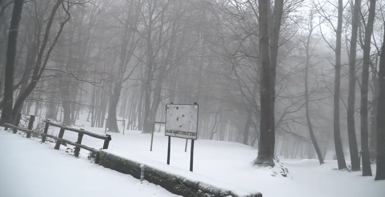 La Campania stretta dal maltempo: neve sul Vesuvio, Monte Faito e Taburno. Capri isolata