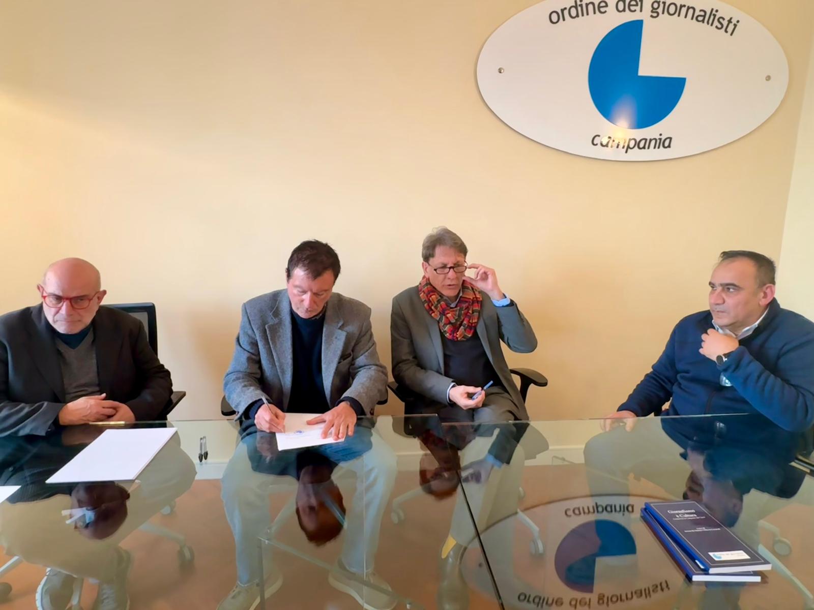 Napoli, Università Federico II e Ordine dei Giornalisti insieme per le attività di ricerca e formazione