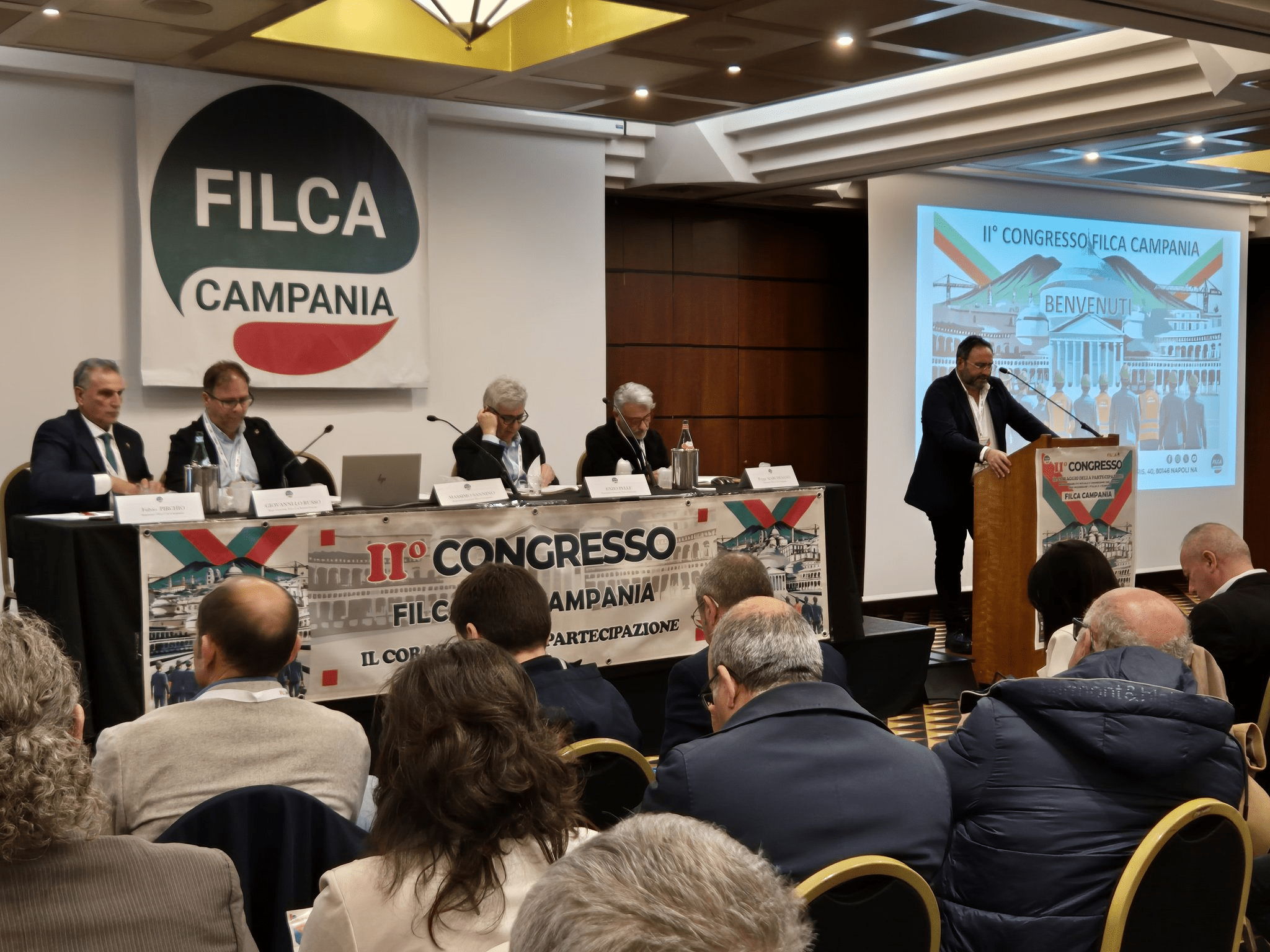 Congresso Cisl-edili Campania: solo fumo, il nulla cosmico