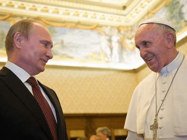 Il Presidente Putin: “Papa Francesco una persona straordinaria”