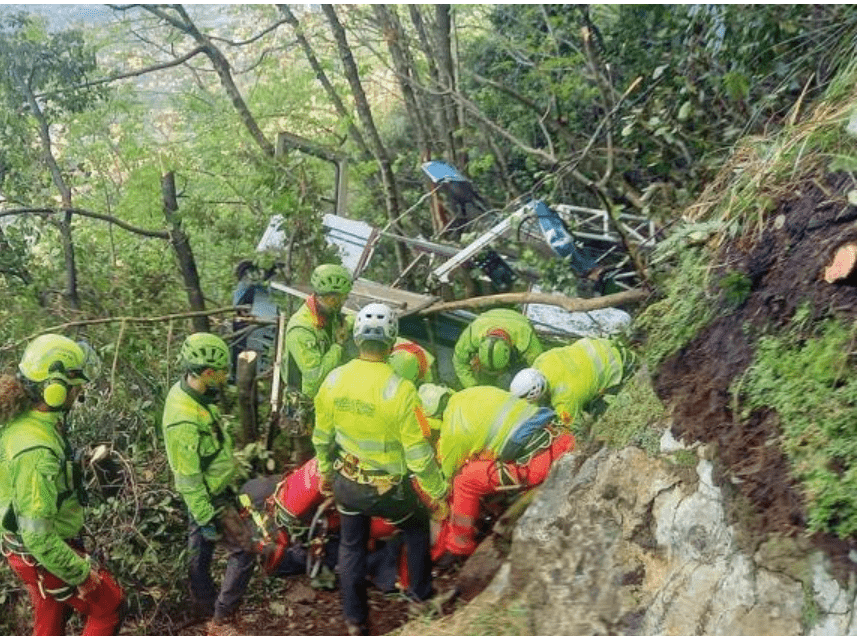 Disastro del Faito, quattro indagati per la caduta della funivia