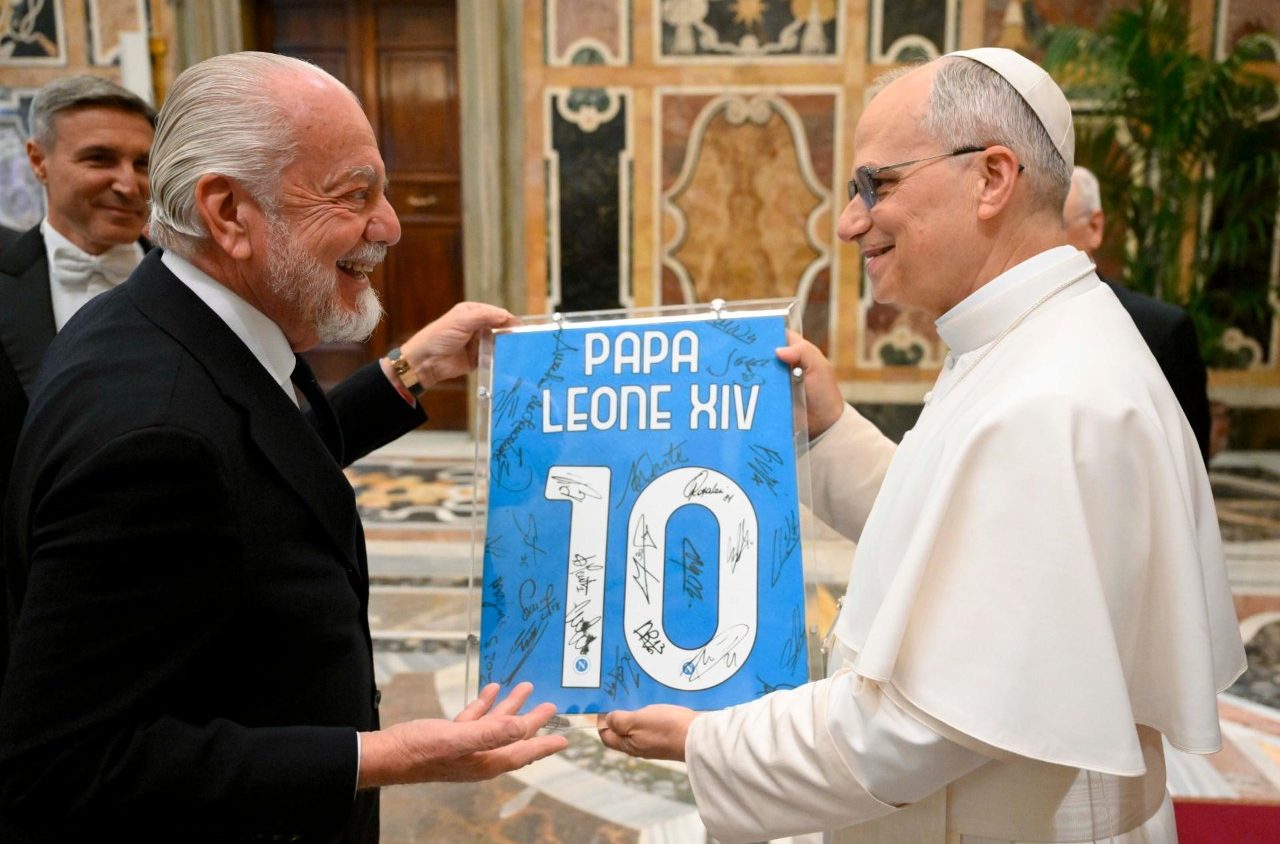 Papa Leone XIV al Napoli campione d’Italia: “il vero successo è la squadra. Lo sport resti educativo”