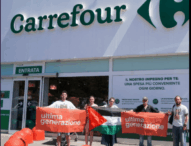 Roma, blitz al Carrefour di San Lorenzo: attivisti contro guerra, carovita e complicità con Israele