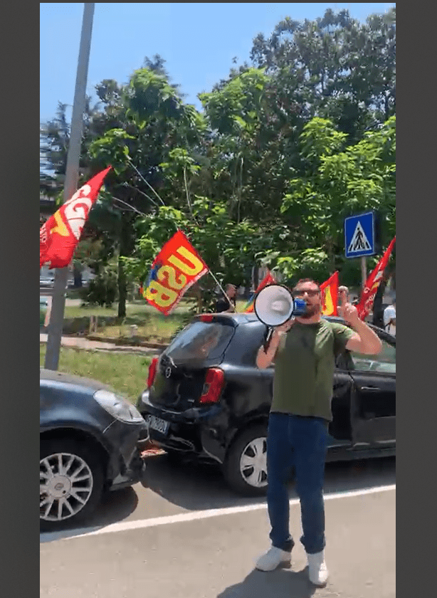 Napoli, nuova mobilitazione dei lavoratori della logistica: SGB e USB in piazza contro le irregolarità negli appalti