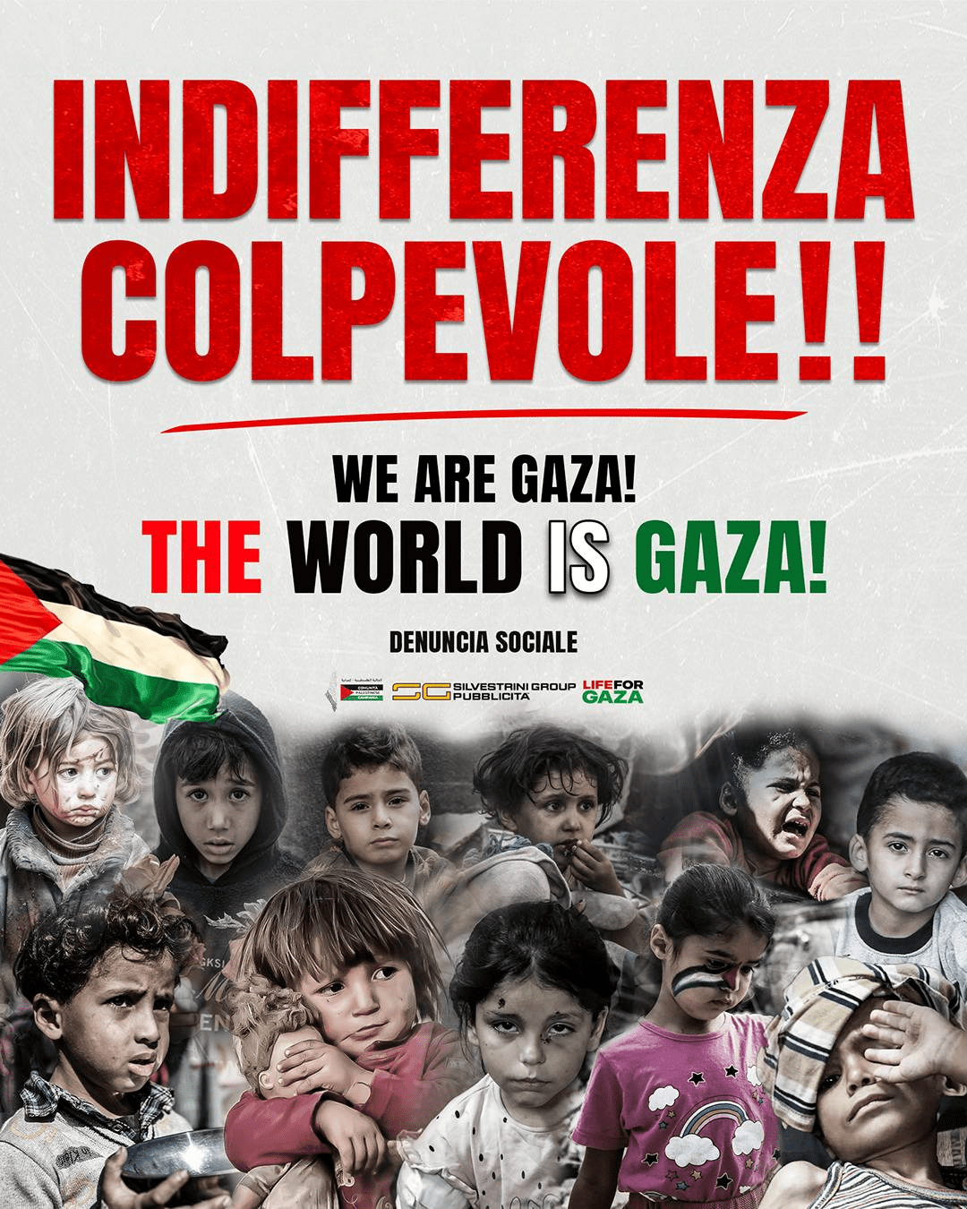 Napoli non tace: “The World is Gaza” e il grido contro l’indifferenza