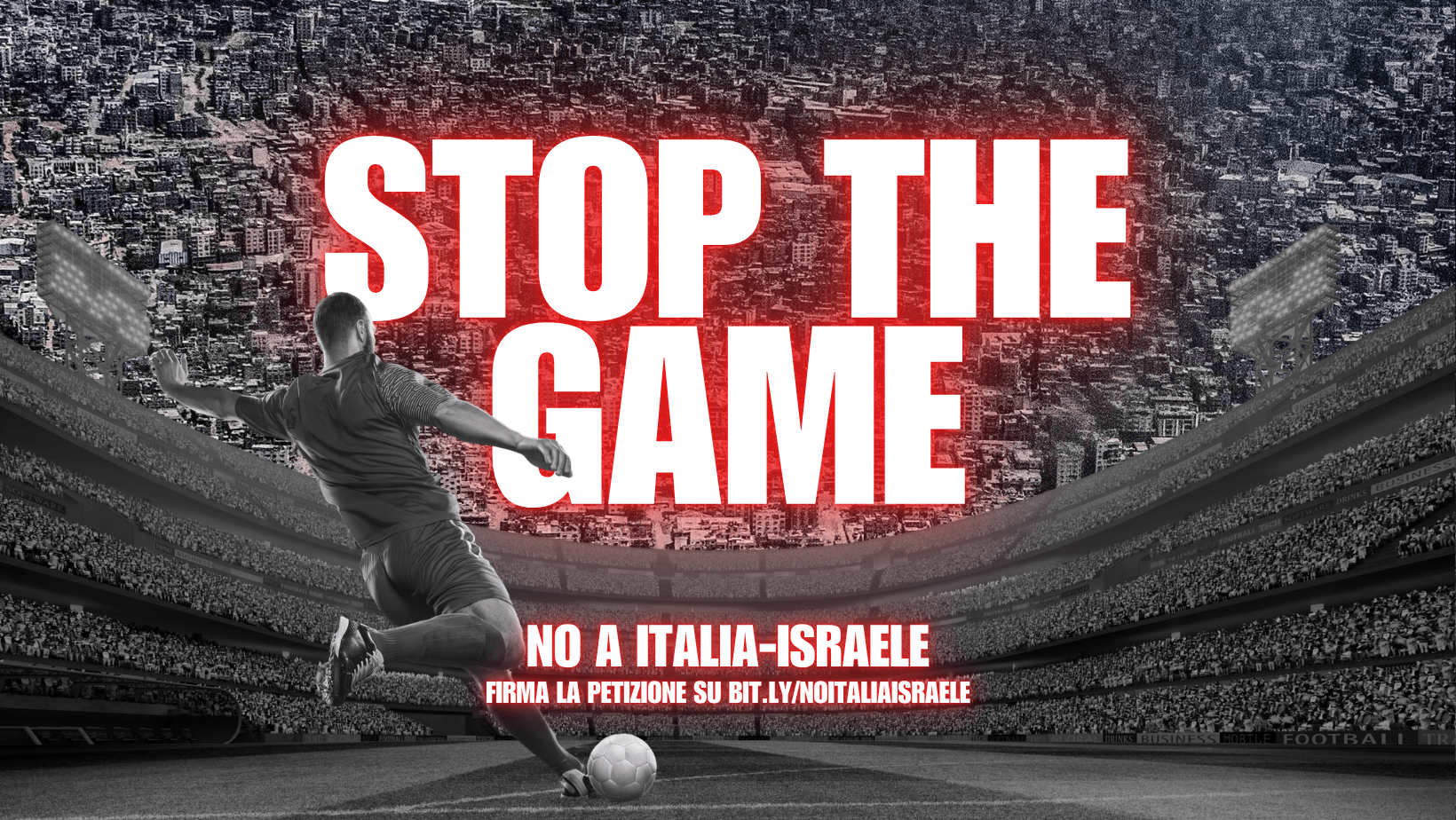 Stop alla partita Italia-Israele: oltre 10 mila firme contro il match del 14 ottobre a Udine