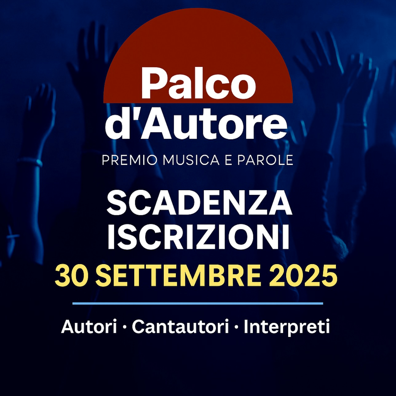 Palco d’Autore 2025: ultimi giorni per iscriversi al contest musicale nazionale
