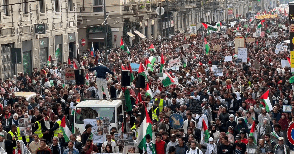 L’Italia della Nuova Resistenza si solleva per Gaza: sciopero generale e blocchi in 80 città