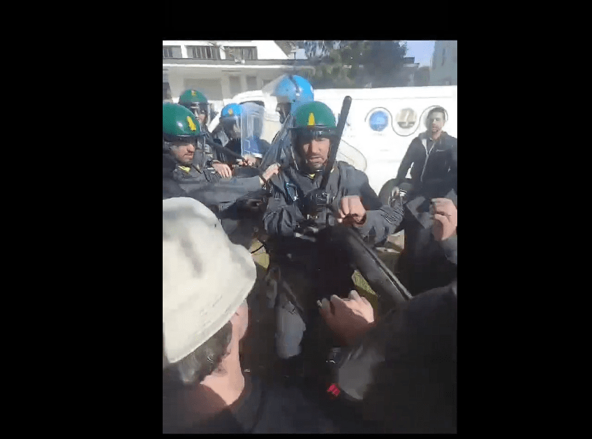 Napoli, scontri alla Mostra d’Oltremare: tre arresti alla protesta pro Palestina