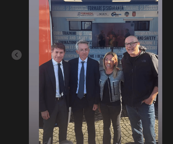 Formedil Napoli presenta il nuovo Camper della sicurezza: la formazione viaggia nei cantieri