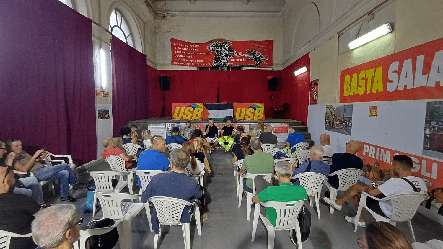 Centro Sociale “Carlo Giuliani”, USB convoca la mobilitazione per il 3 dicembre