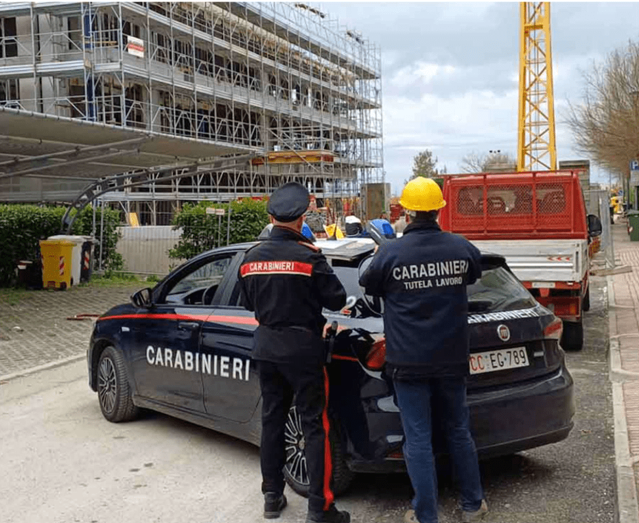 Sicurezza nei cantieri di Benevento: quattro imprenditori denunciati