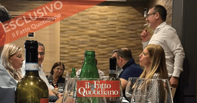Andrea Delmastro fotografato al ristorante di figlia di condannato per mafia