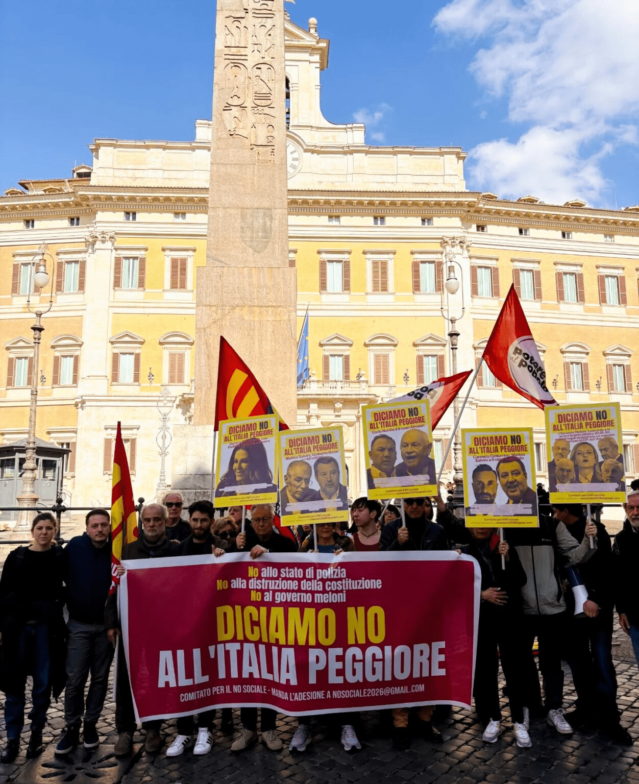 Referendum giustizia 2026: corteo del NO sociale a Roma il 14 marzo