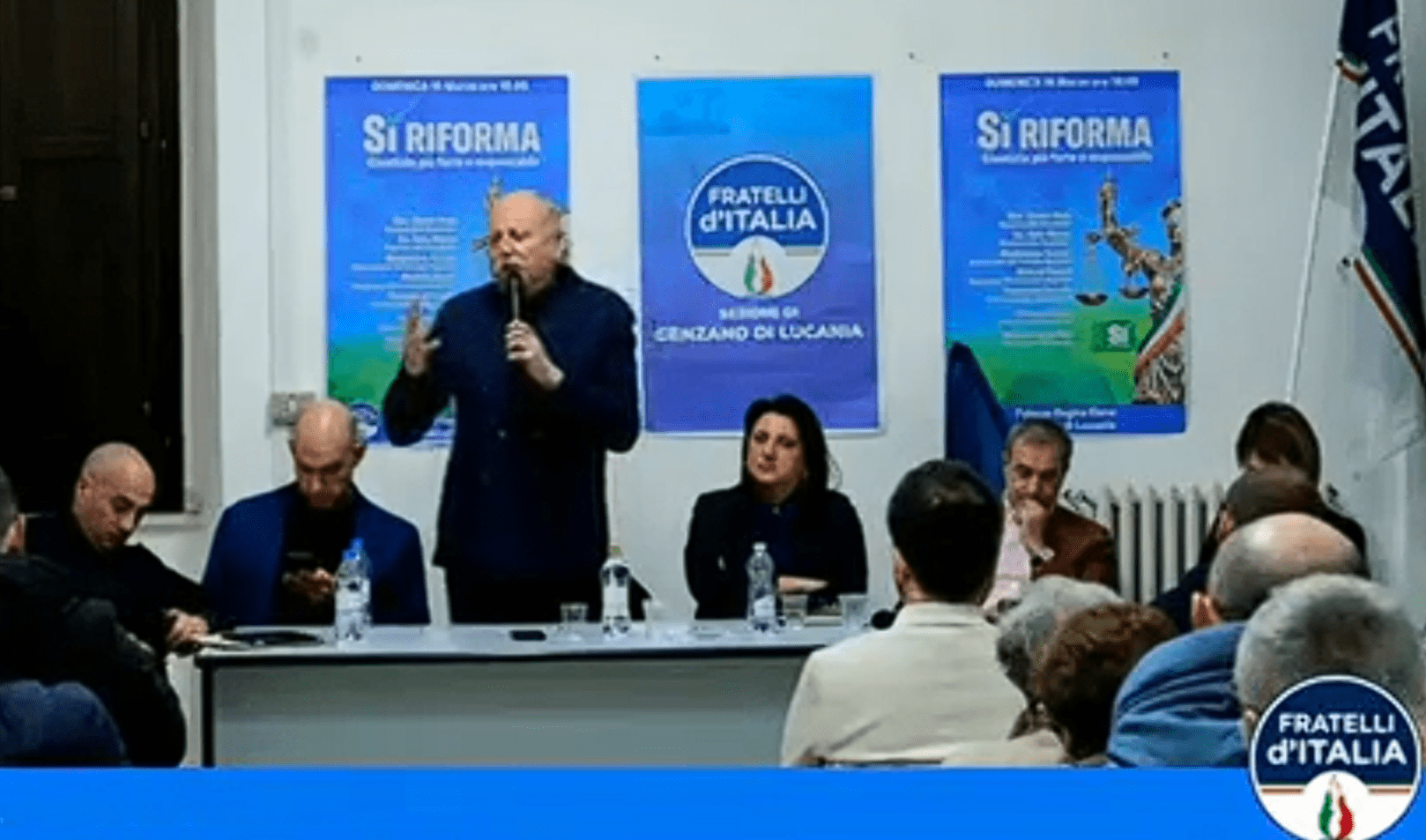 Referendum, il deputato FdI Aldo Mattia ai militanti: “Se serve usate il clientelismo”
