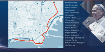 Papa Leone XIV a Napoli: strade chiuse e piano traffico per l’8 maggio