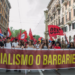 Le immagini della manifestazione del 9 maggio a Roma: giovani in corteo contro guerra e revisionismo