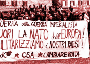 Aviano, la protesta contro la guerra arriva davanti alla base Usa