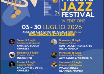 Nocera Jazz Festival 2026, svelato il programma completo: da Incognito a Noa, tutti i concerti di luglio
