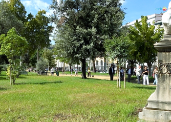 Villa Comunale, avanti con i lavori: il primo lotto verso la conclusione