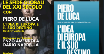 Salerno, Piero De Luca presenta il libro “L’idea di Europa e il suo destino”