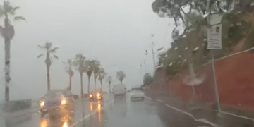 Maltempo in Campania, scatta l’allerta arancione: allagamenti e danni 
