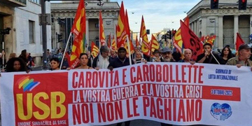 Sciopero generale 30 ottobre, l’USB lancia la protesta: «Abbassate i prezzi, alzate i salari»